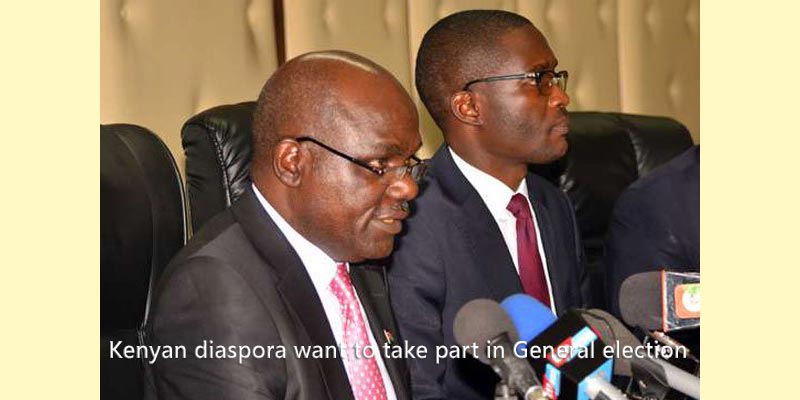 Kenya diaspora want to take part in General Election
